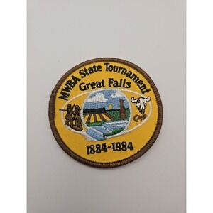 1884-1984 Mount Wilson Bicycling Assoc.,MWBA,Great Falls,Montana MT Patch,Unused